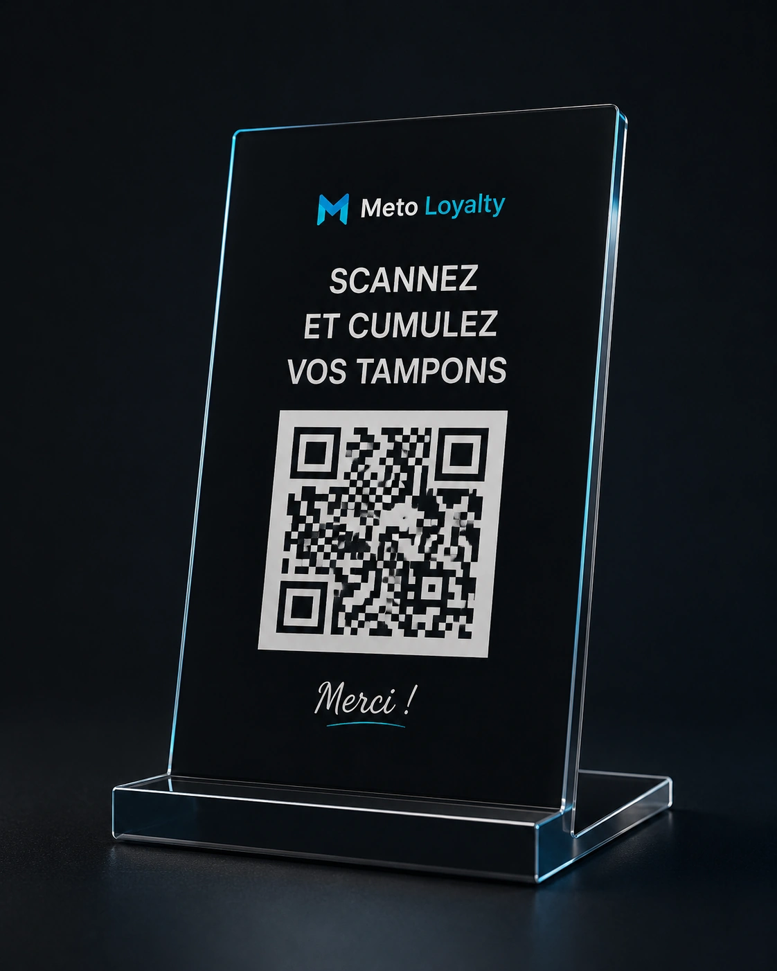 QR code comptoir Meto Loyalty